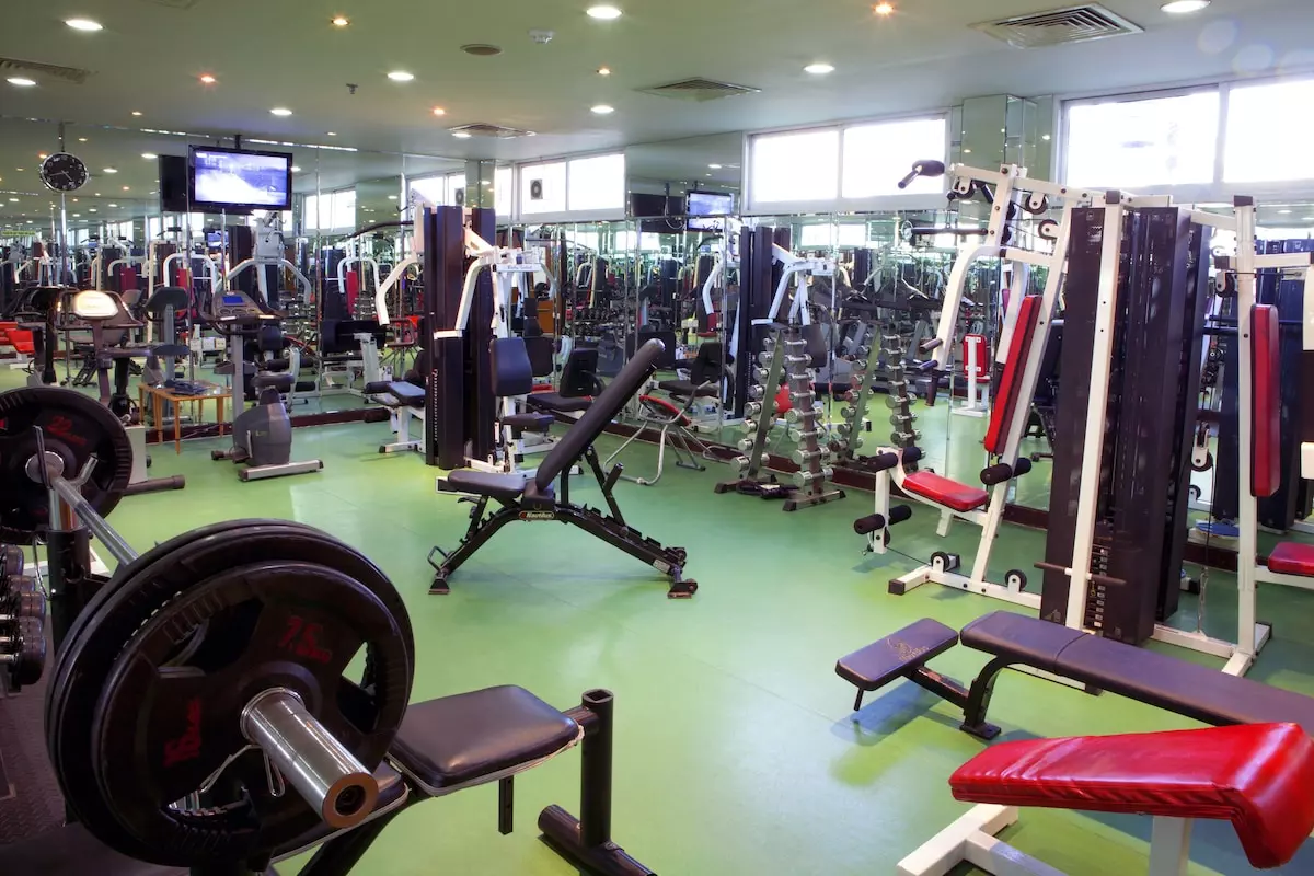 باشگاه بدنسازی هتل لندمارک بانیاس دبی